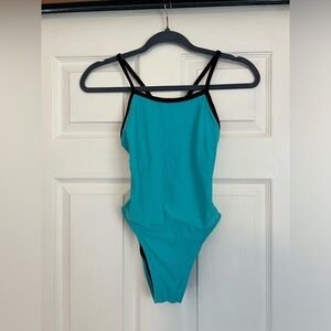 Jolyn Blue and Black Swimsuit Perry